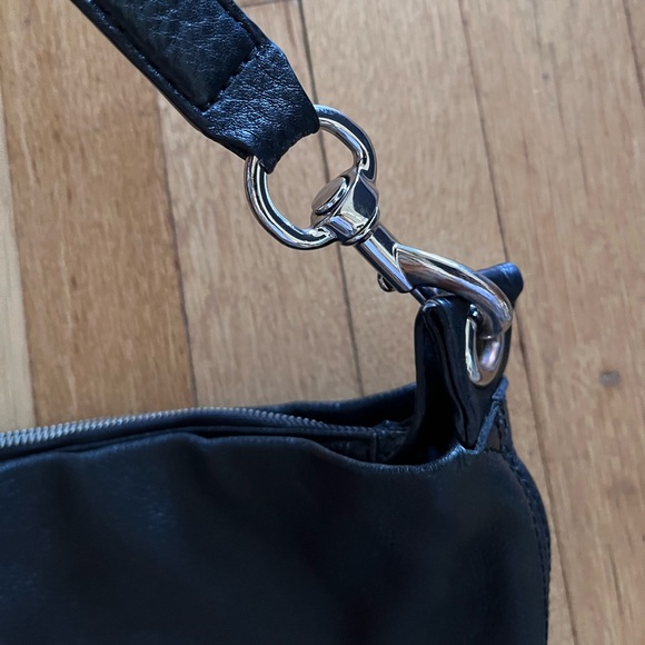 Rebecca Minkoff Black Leather Crossbody Bag - Picture 3 of 7